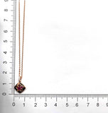 FCVL108_RU Valley of Light Ruby Illusion-setting Necklace