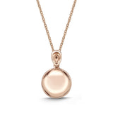 FCVL109_RU Valley of Light Ruby Illusion-setting Necklace