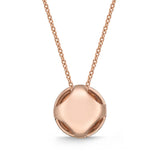 FCVL113_RU Valley of Light Ruby Illusion-setting Necklace