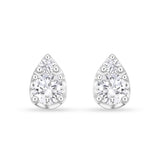 FEBF112_00 Fancy Brilliant Diamond Illusion-setting Earrings