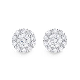 FEBM102_00 Blossom Diamond Studs Earrings