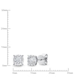 FEBQ108_00 Diamond Bouquets Studs Earrings