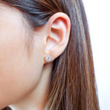 FEBQ109_00 Diamond Bouquets Studs Earrings