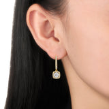 FEBQ119_00 Diamond Bouquets Dangling Earrings