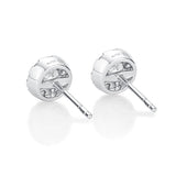 FEBQ131_00 Diamond Bouquets Studs Earrings