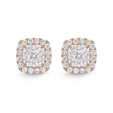 FEBQ156_00 Diamond Bouquets Studs Earrings