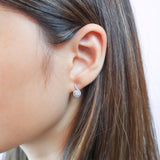 FEBQ161_00 Diamond Bouquets Studs Earrings