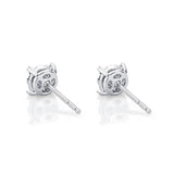 FEBQ164_00 Diamond Bouquets Studs Earrings