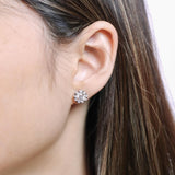FEBQ193_00 Diamond Bouquets Studs Earrings