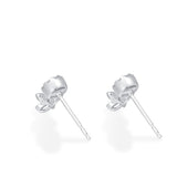 FEBQ307_00 Diamond Bouquets Illusion-setting Earrings