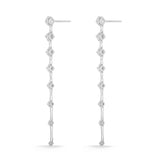 FEDD220_00 Diamond Line Dangling Earrings