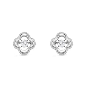 FEDSB02_00 Dancing Diamond Studs Earrings