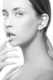 FEEN109_CD Entwined Diamond Hoops