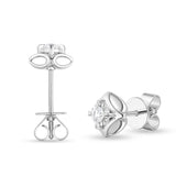 FEFD401_00 My First Diamond Illusion-setting Earrings