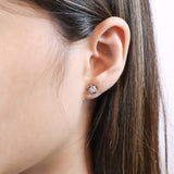 FEFD401_00 My First Diamond Illusion-setting Earrings