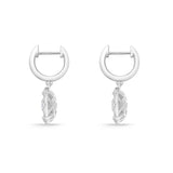 FEFD502_00 My First Diamond Illusion-setting Earrings Unemployed