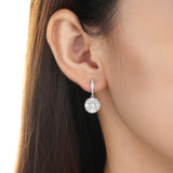 FEFD502_00 My First Diamond Illusion-setting Earrings Unemployed