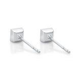 FESUS01_SB Stack'em Up Sapphire Studs Earrings