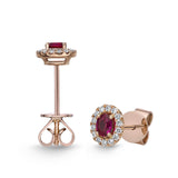 FESUV06_RU Stack'em Up Ruby Studs Earrings