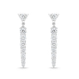FEUB255_00 U-Basket Diamond Dangling Earrings