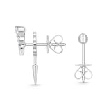 FEVD120_00 Crescent Jacket Earrings