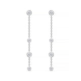 FEZY104_00 Dazzling by the Yard Diamond Dangling Earrings