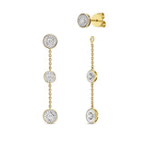 FJFD101_00 My First Diamond Illusion-setting Earrings