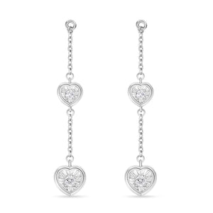 FJFD102_00 My First Diamond Illusion-setting Earrings