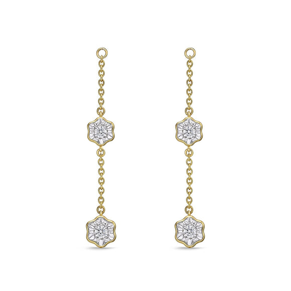 FJFD105_00 My First Diamond Illusion-setting Earrings