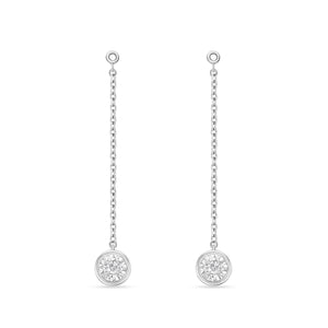 FJFD107_00 My First Diamond Illusion-setting Earrings