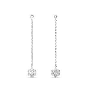 FJFD111_00 My First Diamond Illusion-setting Earrings