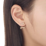 FJLC101_00 L Collection Jacket Earrings