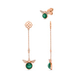 FJLC228 L-Garden Jacket Earrings