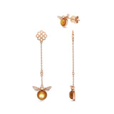 FJLC228 L-Garden Jacket Earrings