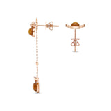 FJLC228 L-Garden Jacket Earrings