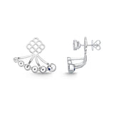 FJTU108_00 Toujours Diamond Jacket Earrings