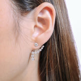 FJTU109_00 Toujours Diamond Jacket Earrings