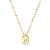FNBF120_Sunshine Soothing Yellow Fashion Necklace
