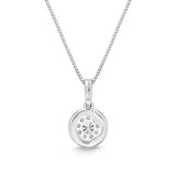 FNBQ149_00 Diamond Bouquets Fashion Necklace