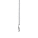 FNBQ166_00 Diamond Bouquets Fashion Necklace