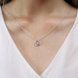 FNDSA05_00 Dancing Diamond Classic Necklace