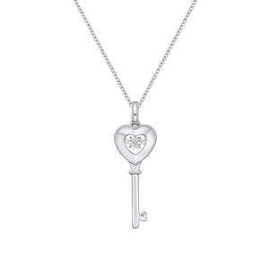 FNDSA09_00 Dancing Diamond Classic Necklace