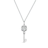 FNDSA11_00 Dancing Diamond Classic Necklace