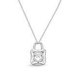 FNDSA12_00 Dancing Diamond Classic Necklace