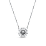 FNDSA17_00 Dancing Diamond Classic Necklace