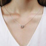 FNDSA23_00 Dancing Diamond Classic Necklace
