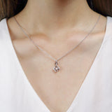 FNDSB22_00 Dancing Diamond Classic Necklace