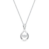 FNDSC02_00 Dancing Diamond Classic Necklace