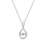 FNDSC02_00 Dancing Diamond Classic Necklace