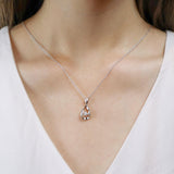 FNDSC02_00 Dancing Diamond Classic Necklace